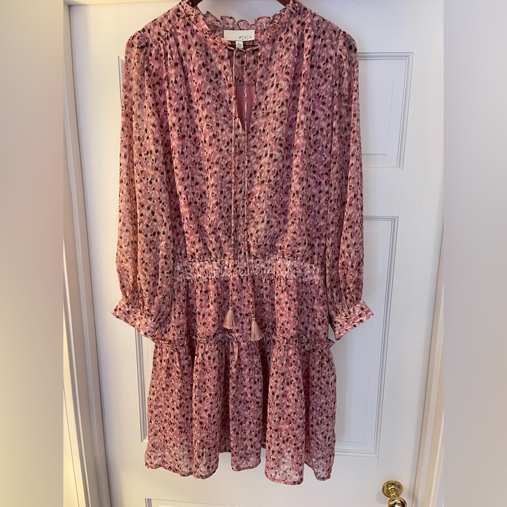 Pinch Blush Pink Long Sleeve Dress